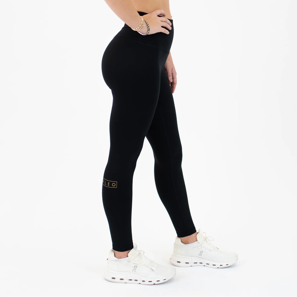 El Toro Legging 25" - High Rise - Black - Gold Logo